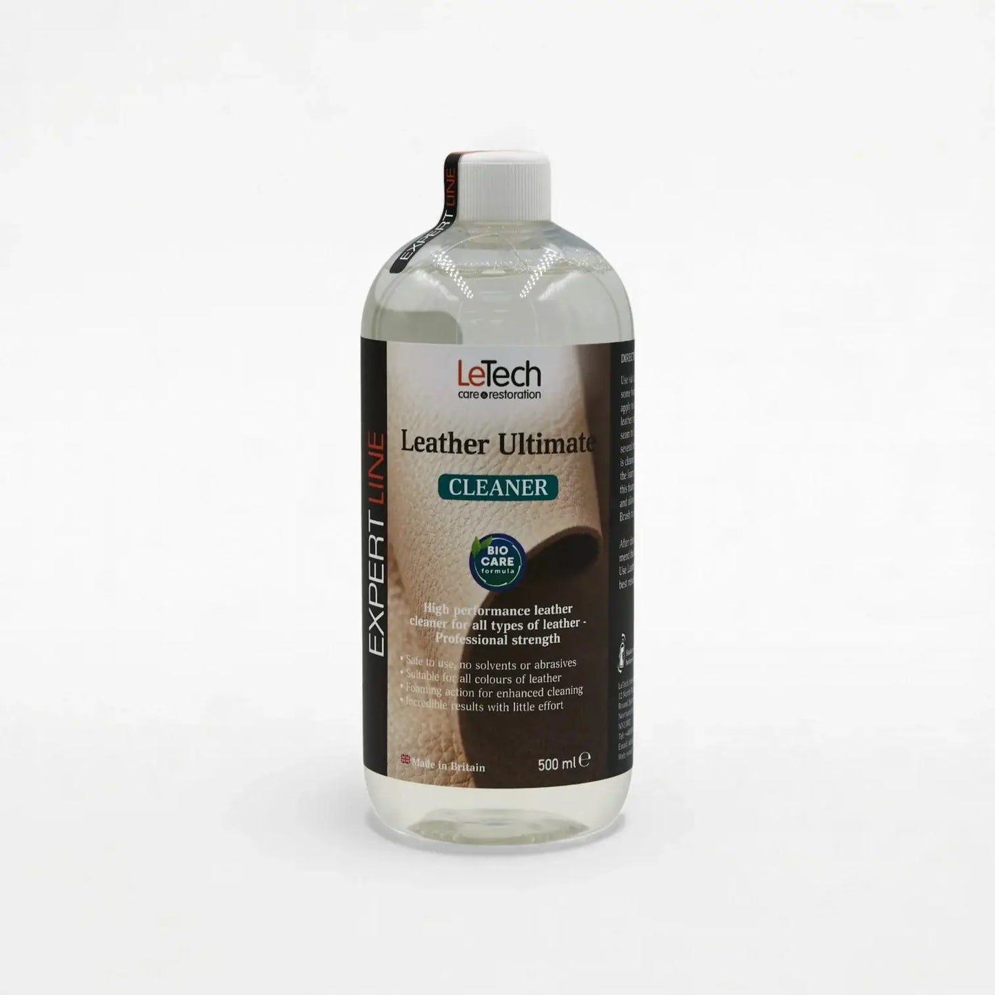 Leather Ultimate Cleaner BIOCARE FORMULA 500 ml by LeTech Canada