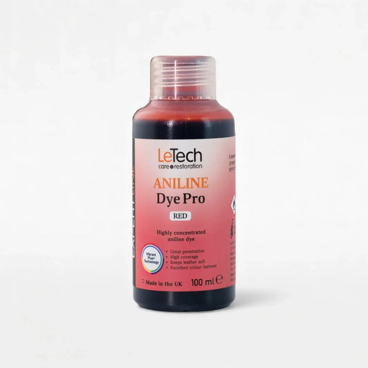Leather Aniline Dye Red by LeTech Canada