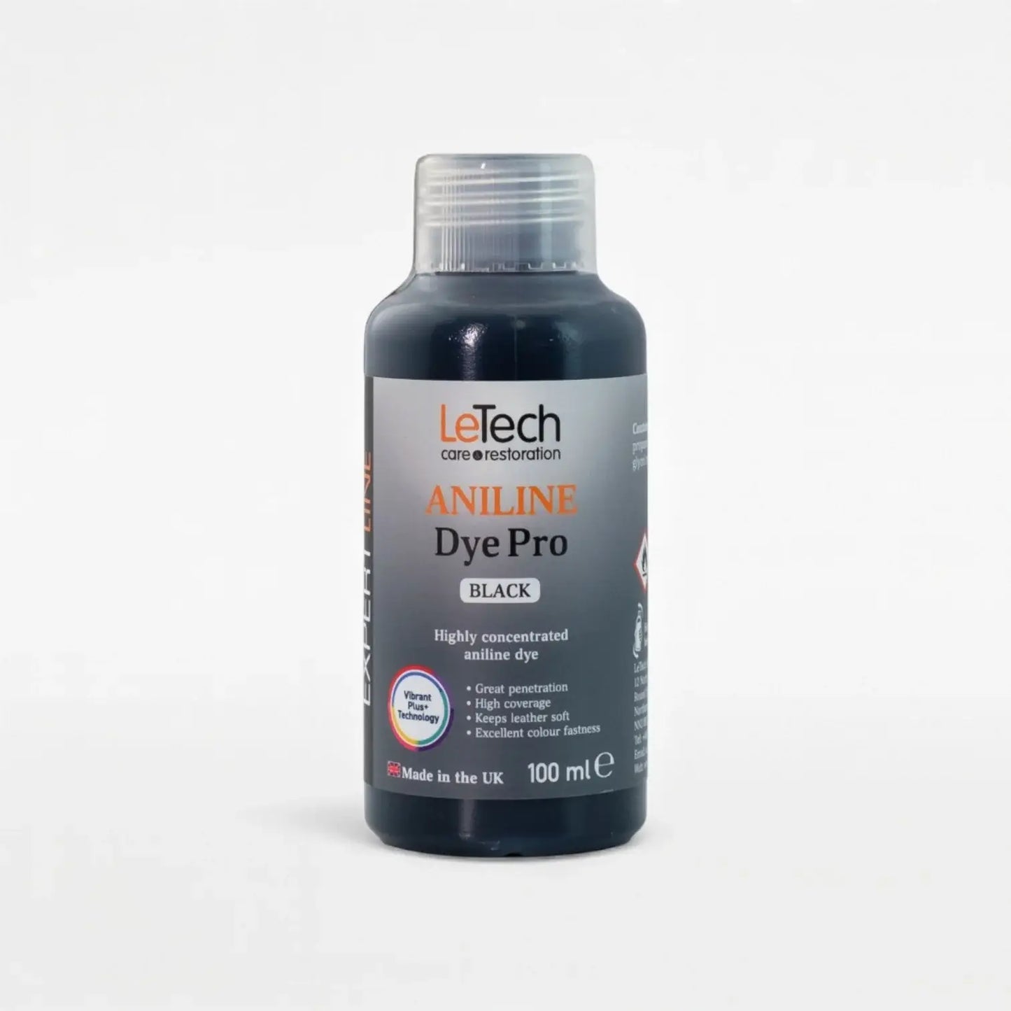 Leather Aniline Dye Black by LeTech Canada