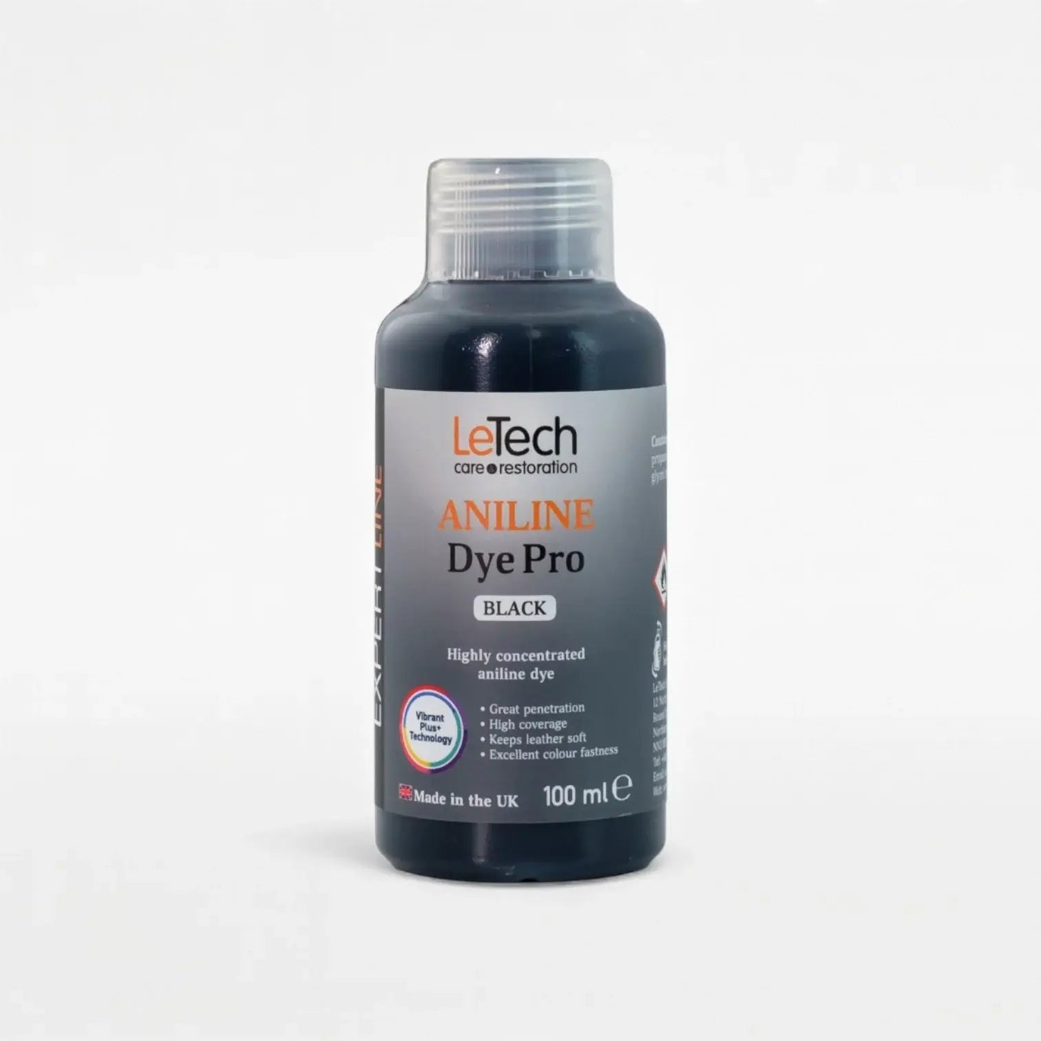 Leather Aniline Dye Black by LeTech Canada