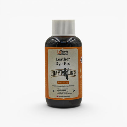 Craft Line - Leather Dye Pro - Multiple Colours Buttercup by LeTech Canada