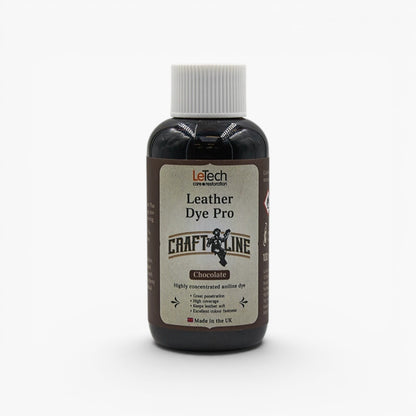 Craft Line - Leather Dye Pro - Multiple Colours Chocolate by LeTech Canada