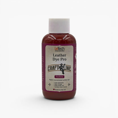 Craft Line - Leather Dye Pro - Multiple Colours Fuchsia by LeTech Canada