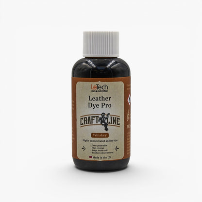 Craft Line - Leather Dye Pro - Multiple Colours Whiskey by LeTech Canada