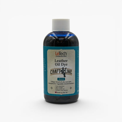 Craft Line - Leather Oil Dye - Multiple Colors Azure by LeTech Canada