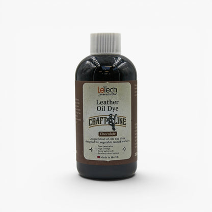 Craft Line - Leather Oil Dye - Multiple Colors Chocolate by LeTech Canada
