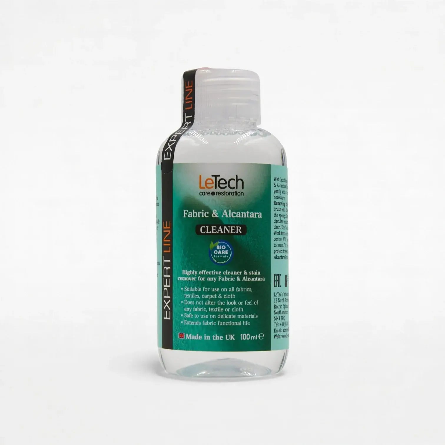 Fabric and Alcantara Cleaner 100 ml by LeTech Canada