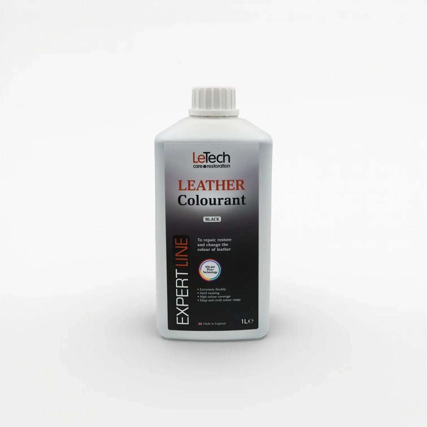 Leather Colourant - Multiple Colours Black 1000 ml by LeTech Canada