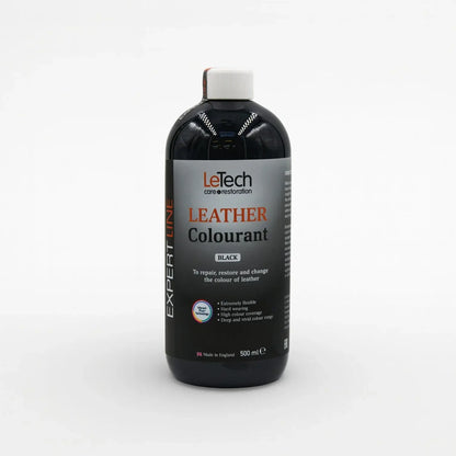 Leather Colourant - Multiple Colours Black 500 ml by LeTech Canada