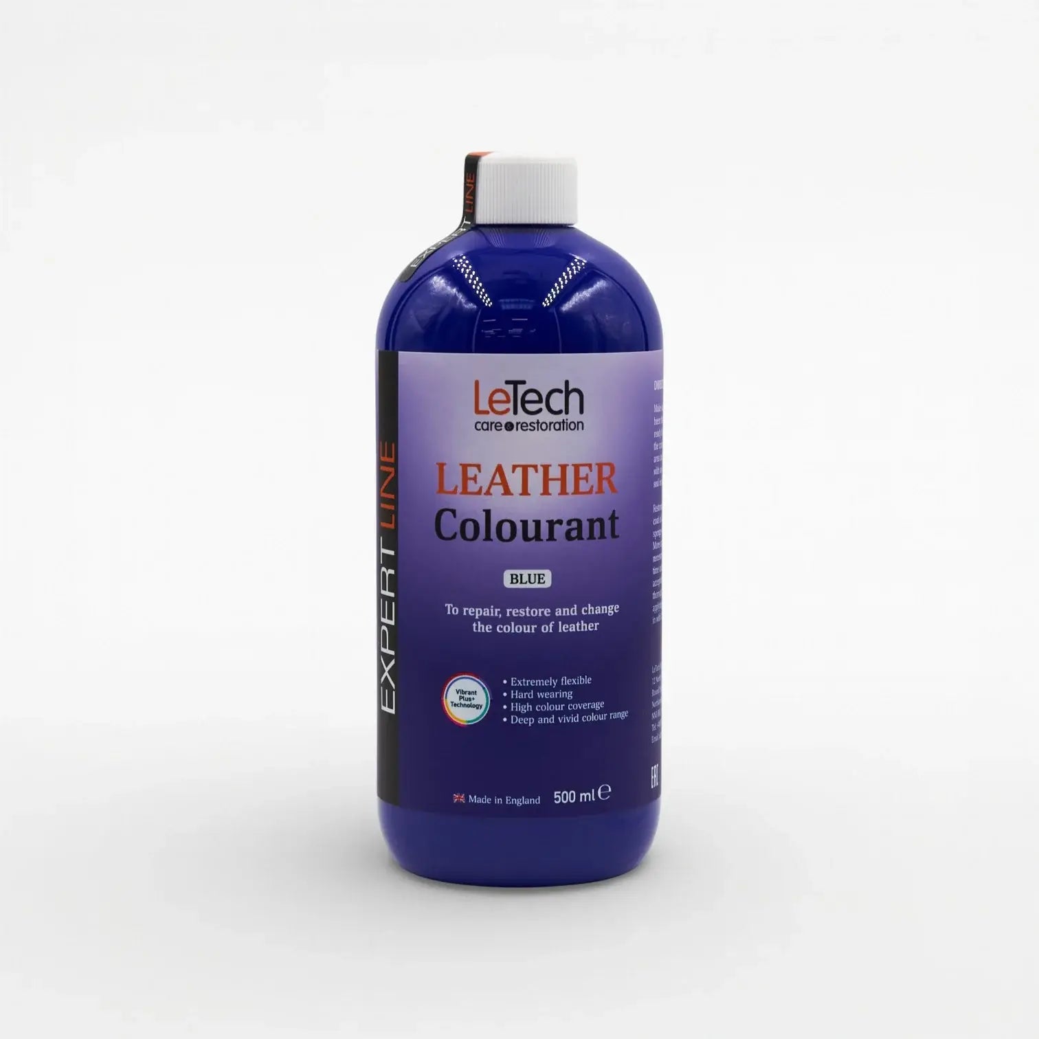 Leather Colourant - Multiple Colours Blue 500 ml by LeTech Canada