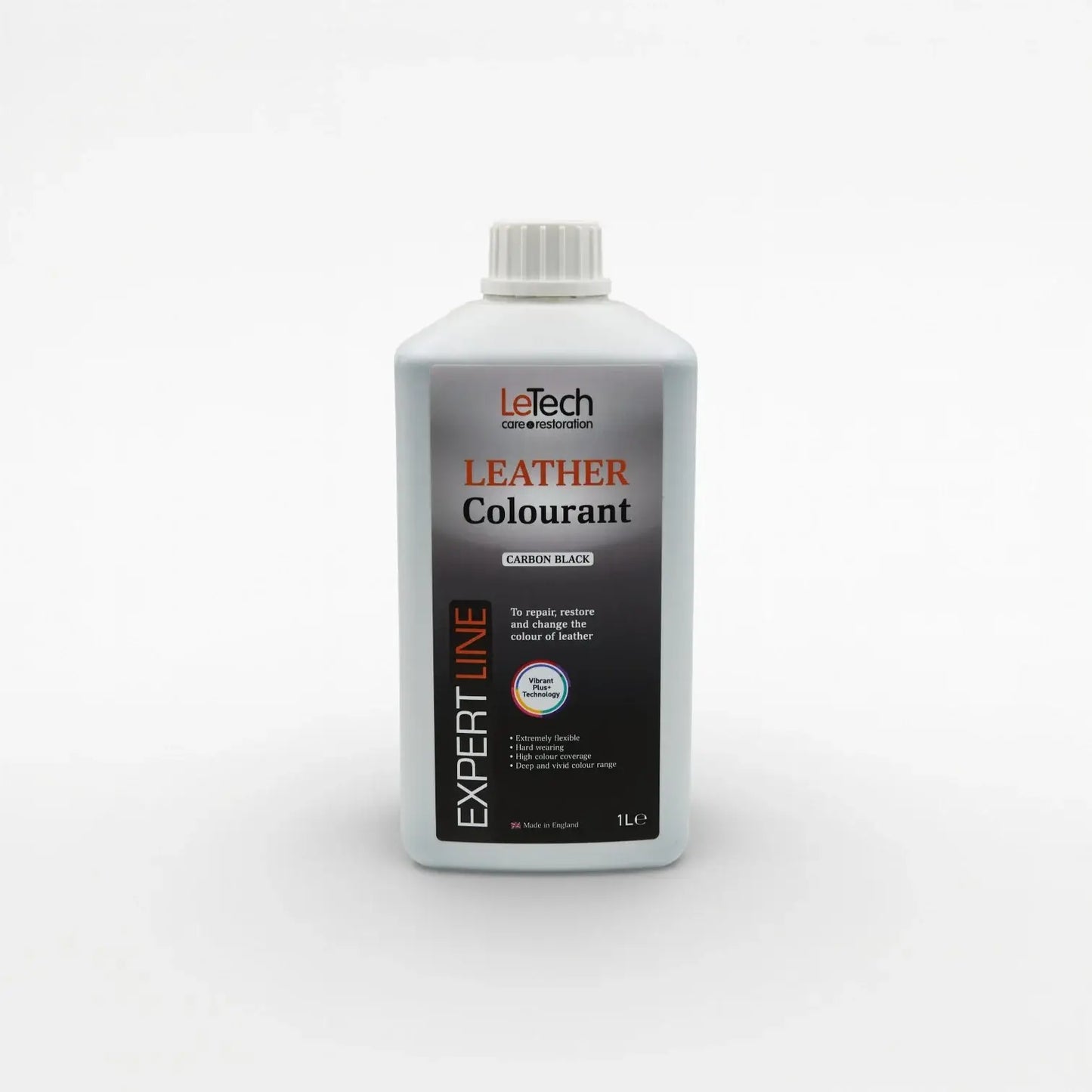 Leather Colourant - Multiple Colours Carbon Black 1000 ml by LeTech Canada