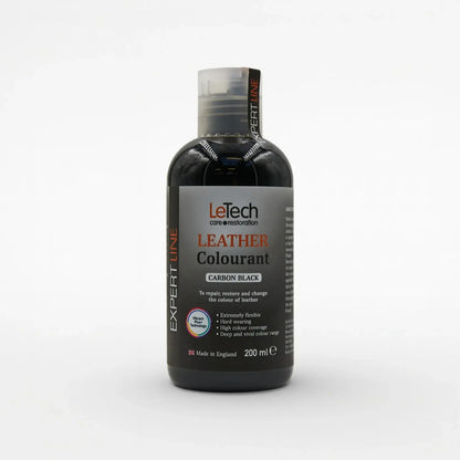 Leather Colourant - Multiple Colours Carbon Black 200 ml by LeTech Canada
