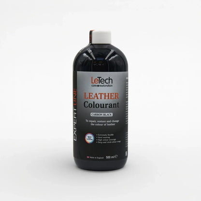 Leather Colourant - Multiple Colours Carbon Black 500 ml by LeTech Canada