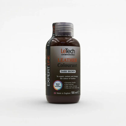 Leather Colourant - Multiple Colours Dark Brown 100 ml by LeTech Canada