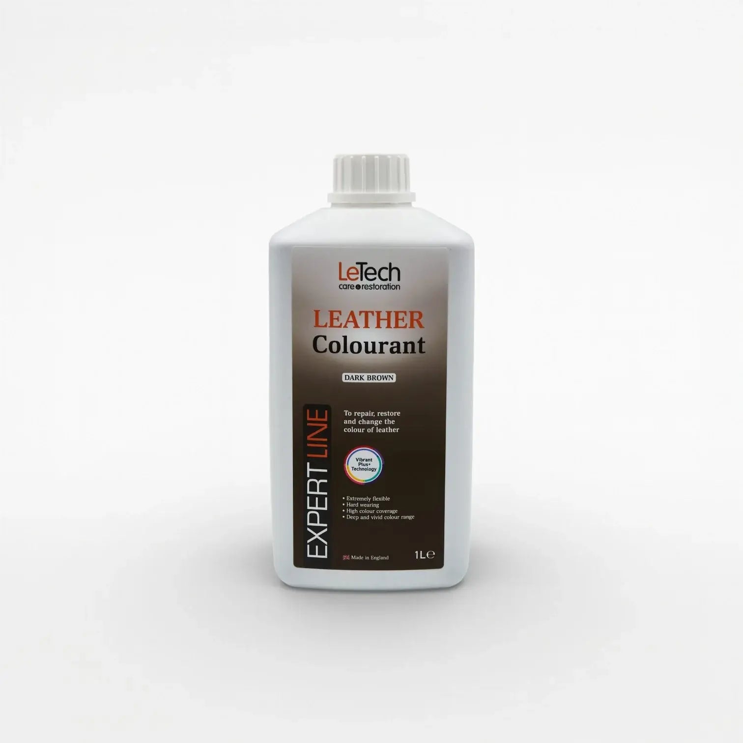 Leather Colourant - Multiple Colours Dark Brown 1000 ml by LeTech Canada