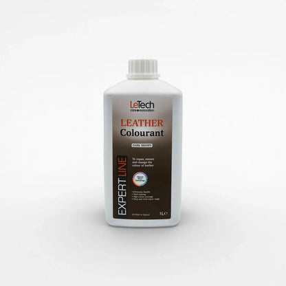 Leather Colourant - Multiple Colours Dark Brown 1000 ml by LeTech Canada