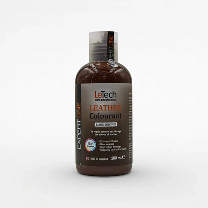 Leather Colourant - Multiple Colours Dark Brown 200 ml by LeTech Canada