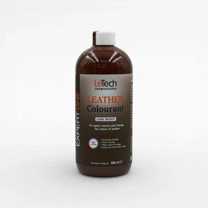 Leather Colourant - Multiple Colours Dark Brown 500 ml by LeTech Canada