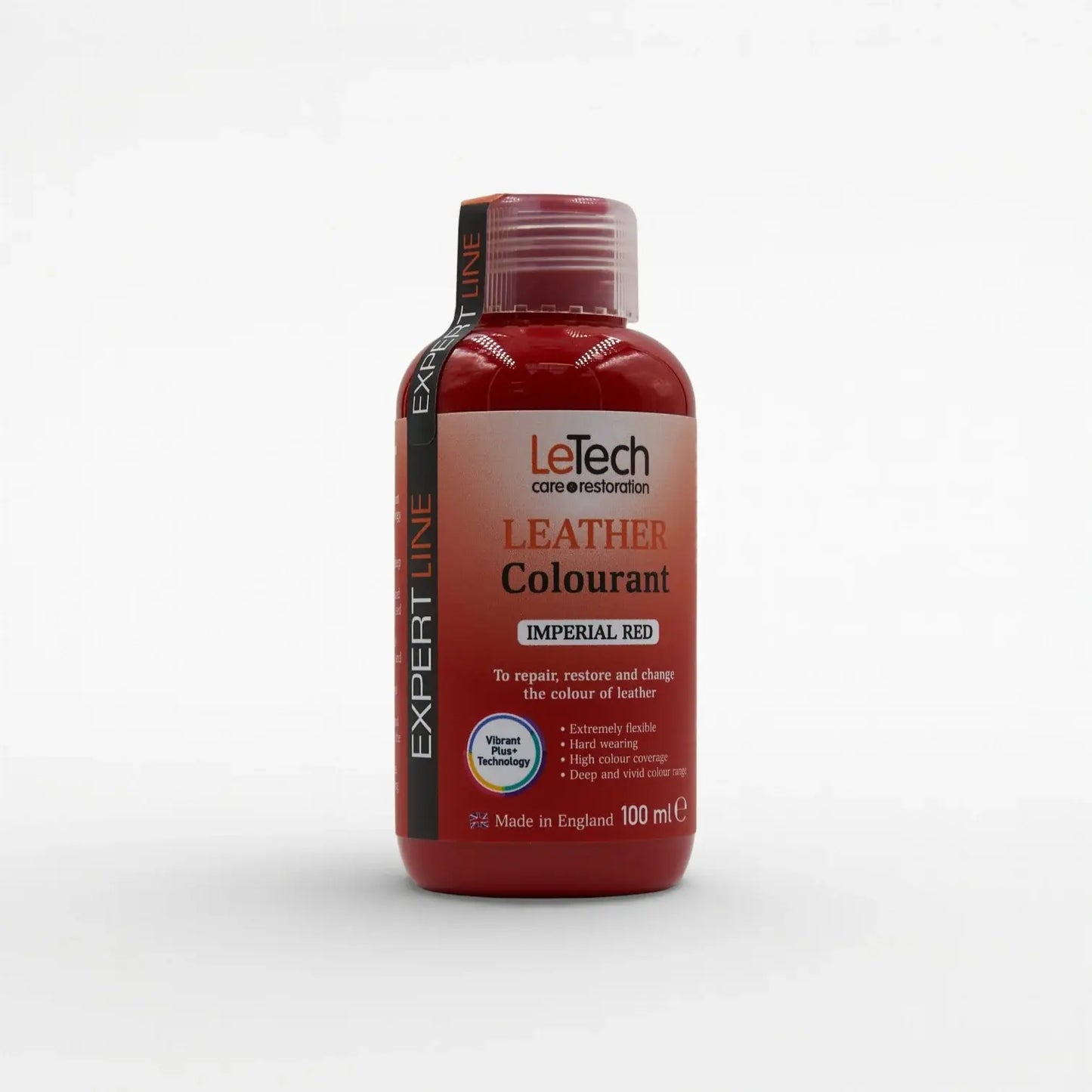 Leather Colourant - Multiple Colours Imperial Red 100 ml by LeTech Canada