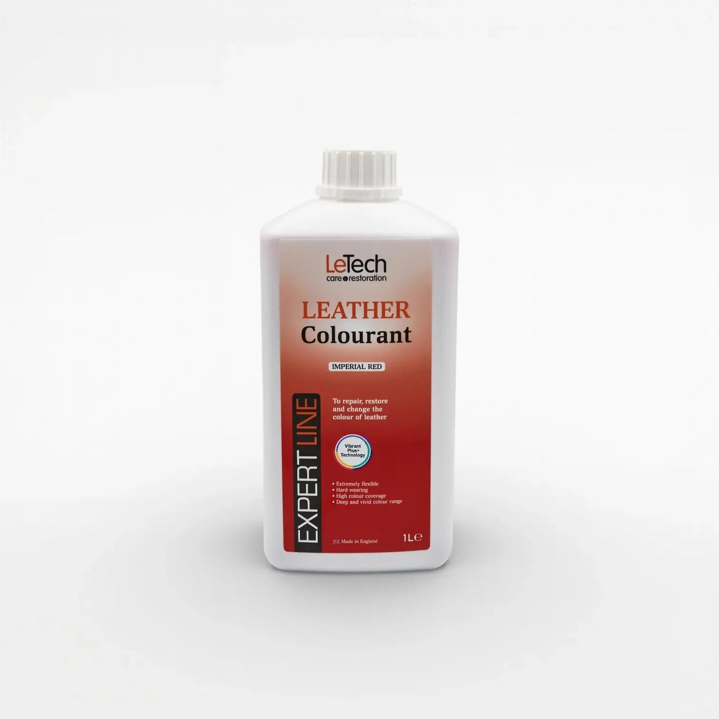 Leather Colourant - Multiple Colours Imperial Red 1000 ml by LeTech Canada