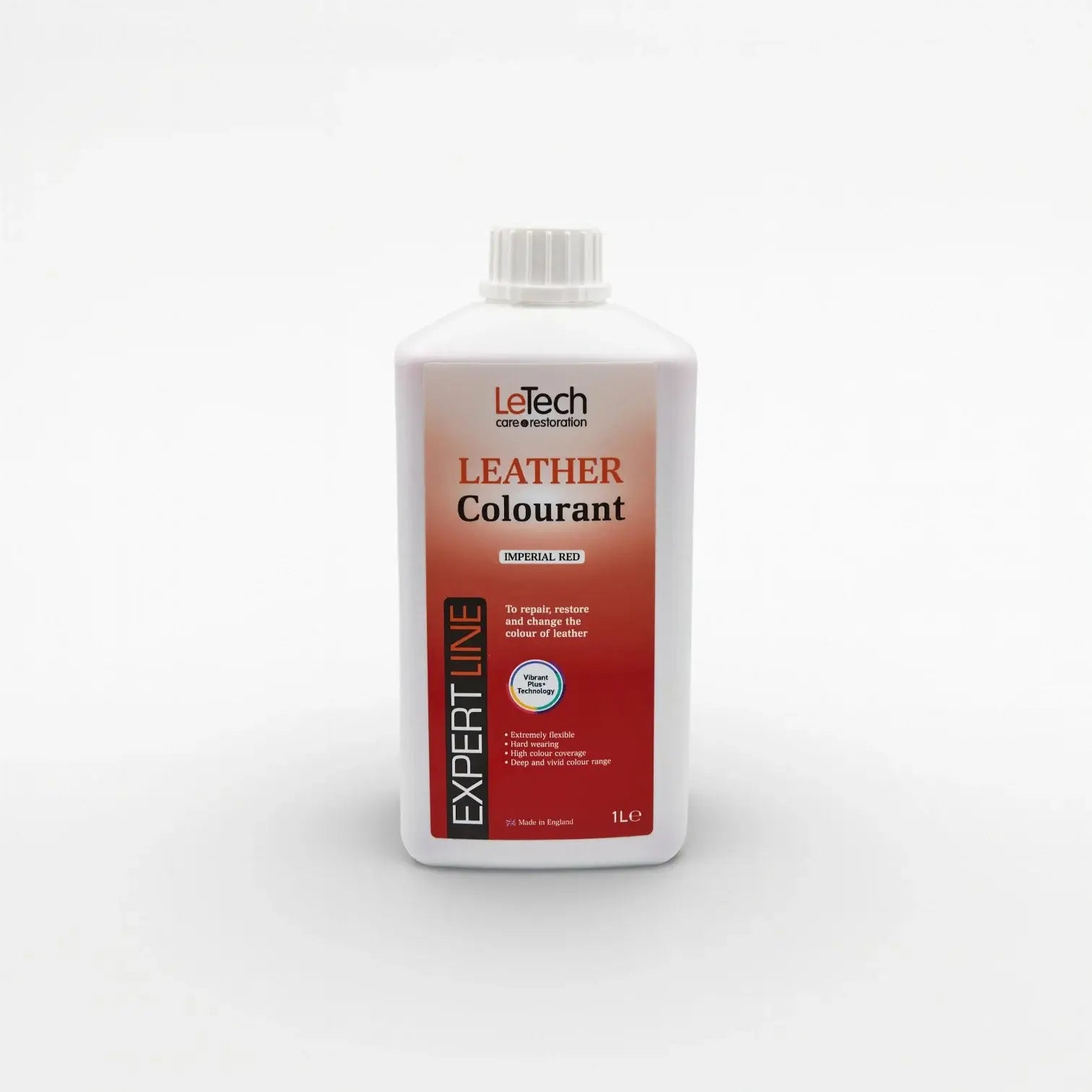 Leather Colourant - Multiple Colours Imperial Red 1000 ml by LeTech Canada