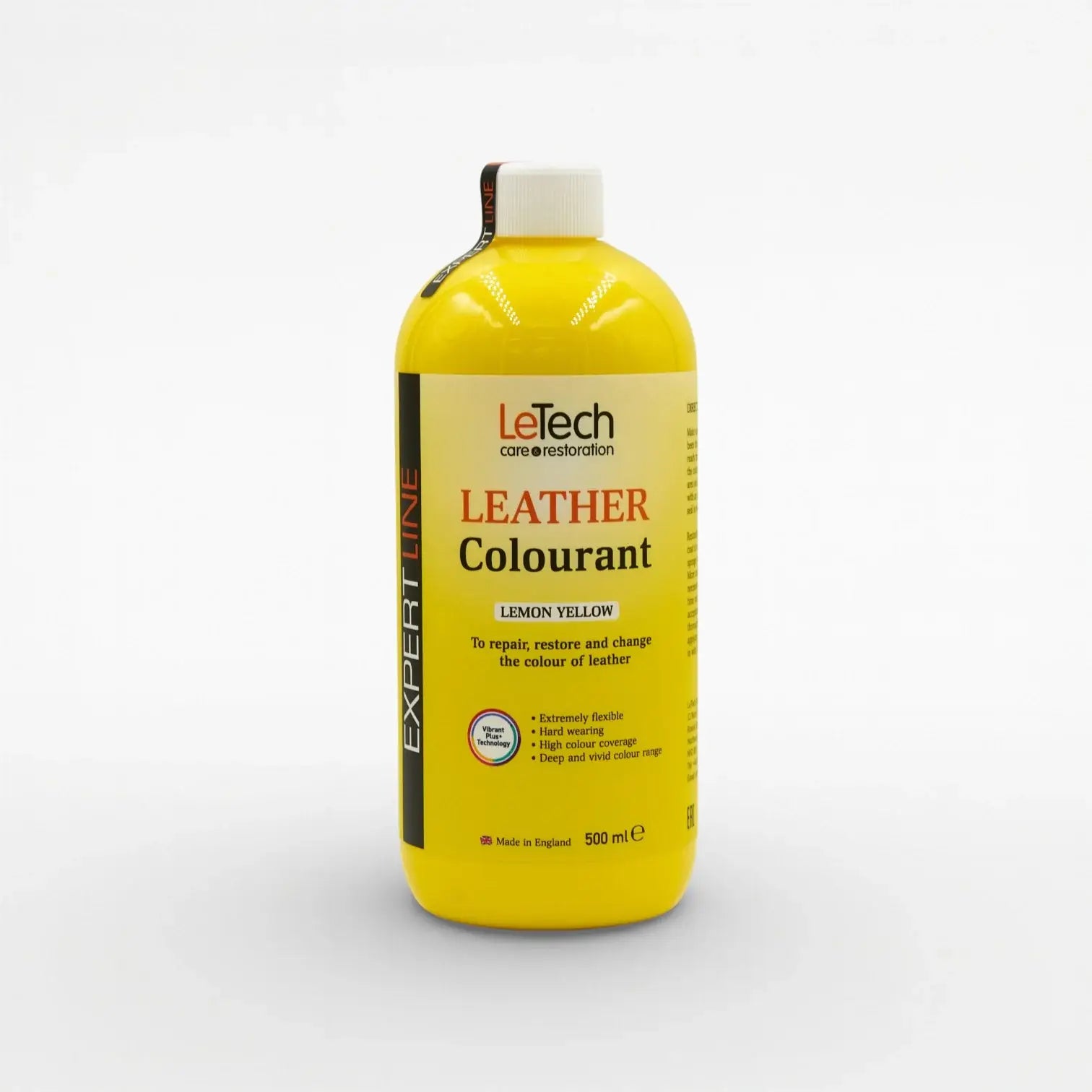 Leather Colourant - Multiple Colours Lemon Yellow 500 ml by LeTech Canada