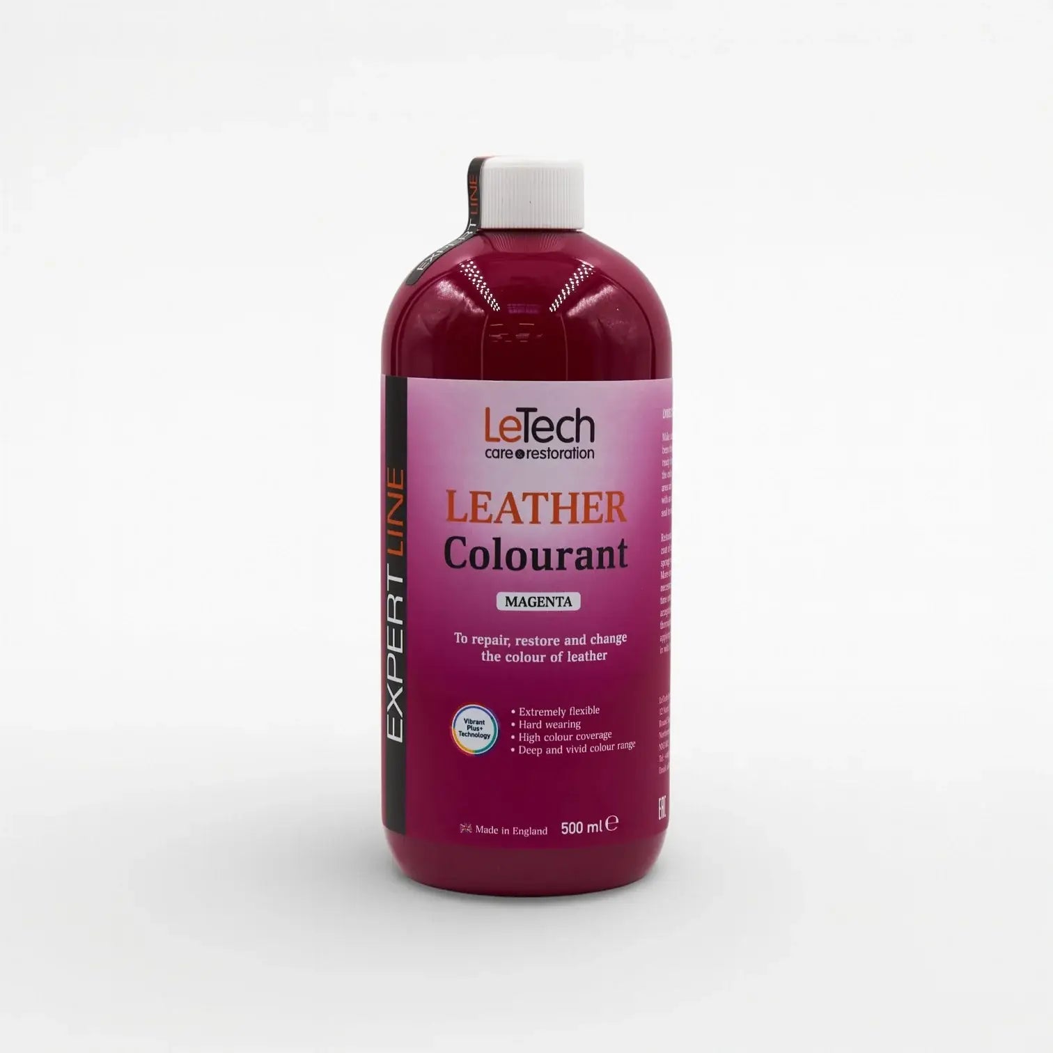 Leather Colourant - Multiple Colours Magenta 500 ml by LeTech Canada