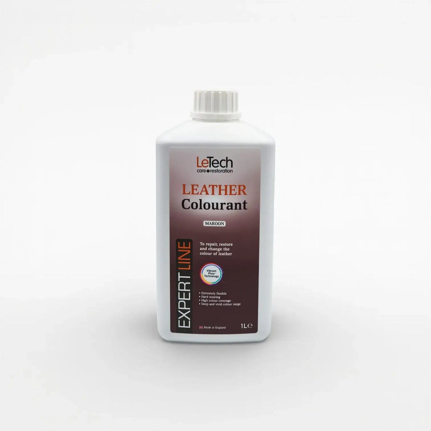 Leather Colourant - Multiple Colours Maroon 1000 ml by LeTech Canada