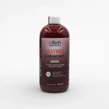 Leather Colourant - Multiple Colours Maroon 500 ml by LeTech Canada