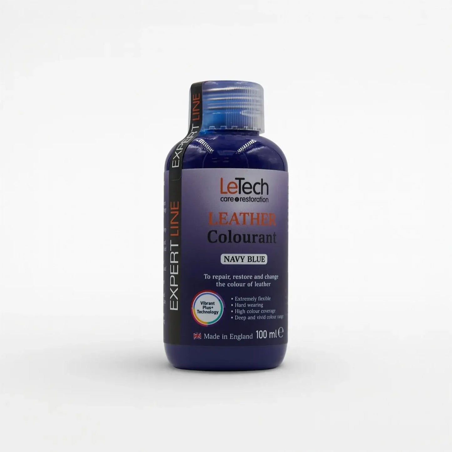 Leather Colourant - Multiple Colours Navy Blue 100 ml by LeTech Canada