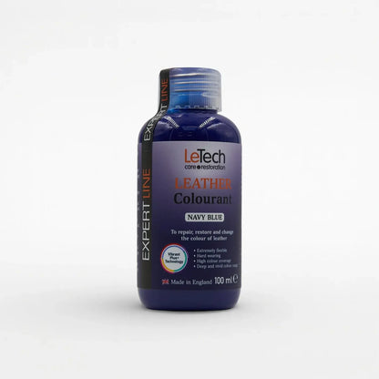 Leather Colourant - Multiple Colours Navy Blue 100 ml by LeTech Canada