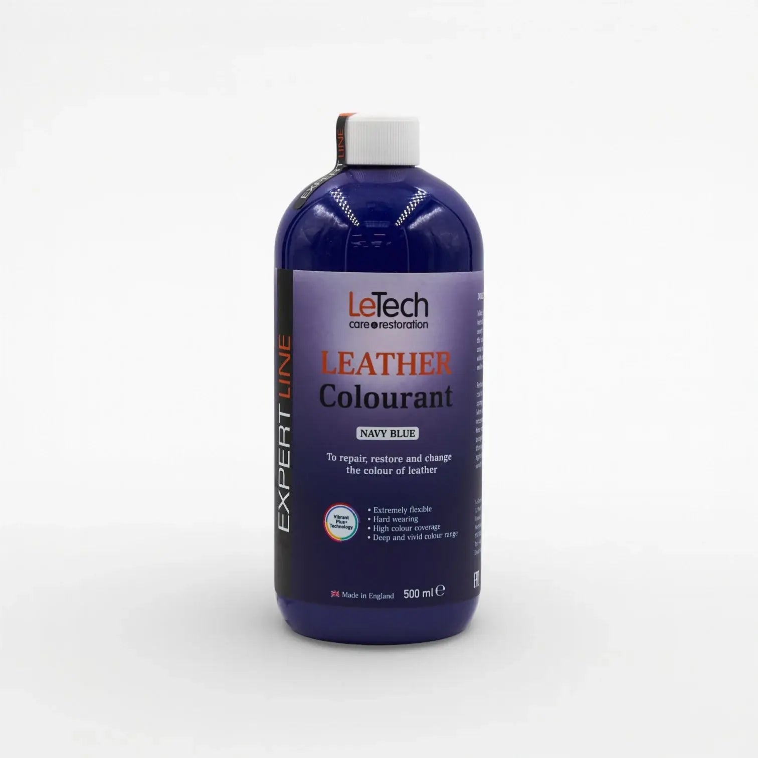 Leather Colourant - Multiple Colours Navy Blue 500 ml by LeTech Canada