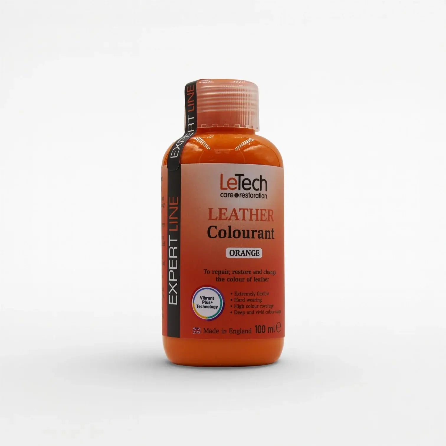 Leather Colourant - Multiple Colours Orange 100 ml by LeTech Canada