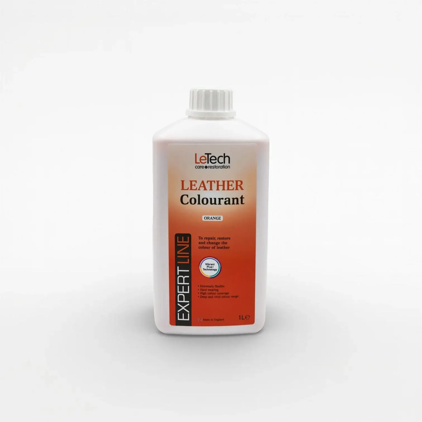 Leather Colourant - Multiple Colours Orange 1000 ml by LeTech Canada