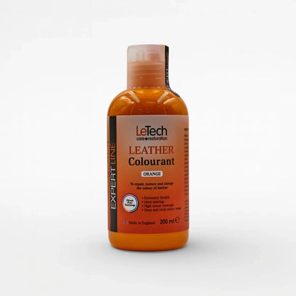 Leather Colourant - Multiple Colours Orange 200 ml by LeTech Canada