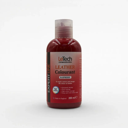 Leather Colourant - Multiple Colours Raspberry 200 ml by LeTech Canada