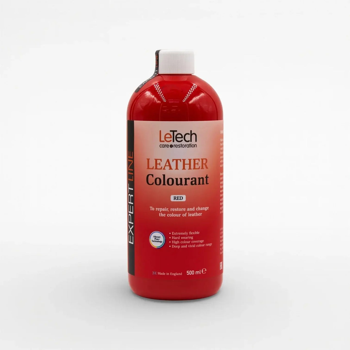Leather Colourant - Multiple Colours Red 500 ml by LeTech Canada