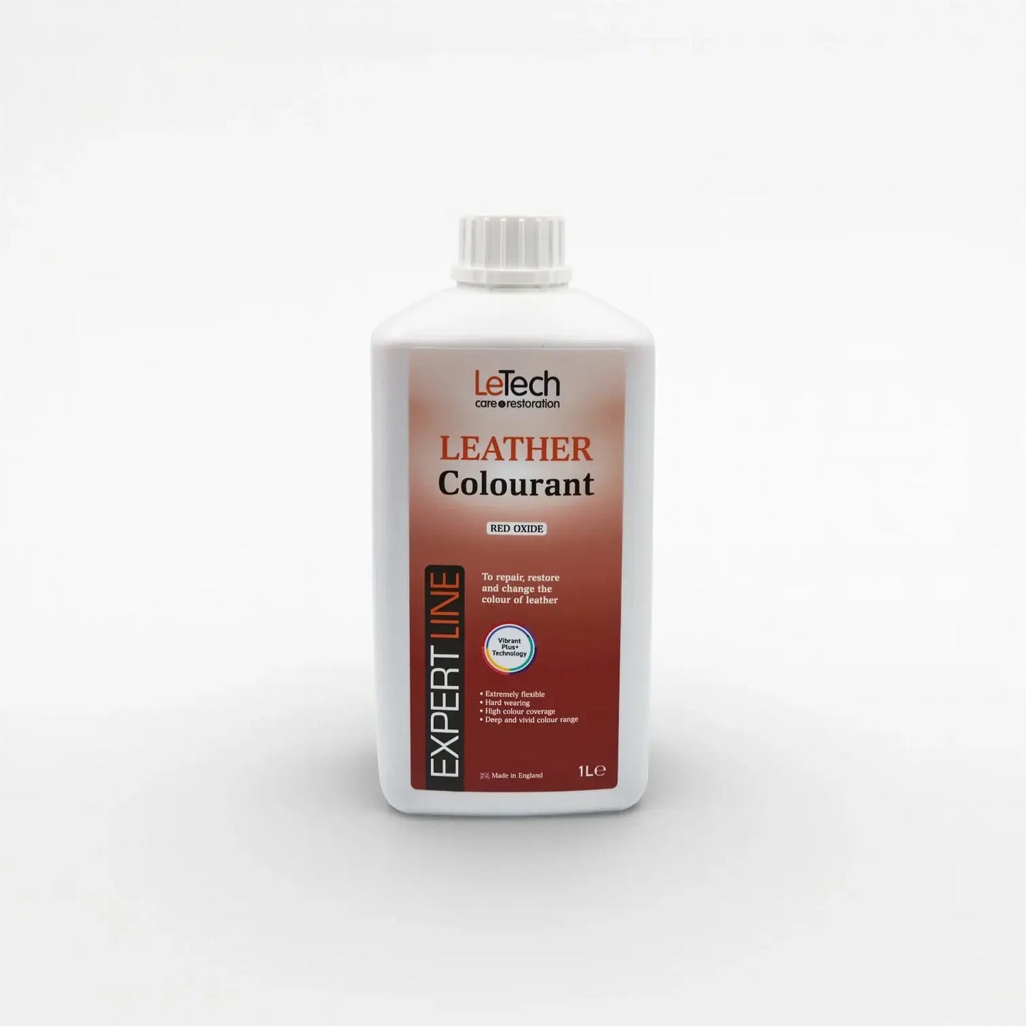 Leather Colourant - Multiple Colours Red Oxide 1000 ml by LeTech Canada