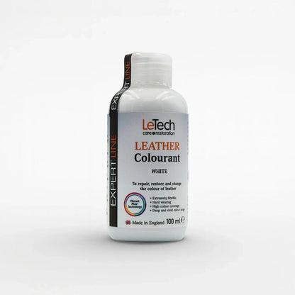 Leather Colourant - Multiple Colours White 100 ml by LeTech Canada
