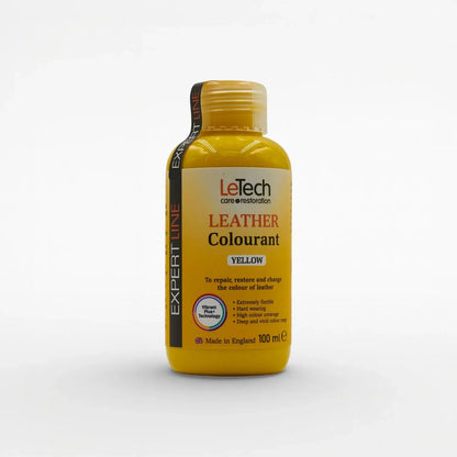 Leather Colourant - Multiple Colours Yellow 100 ml by LeTech Canada