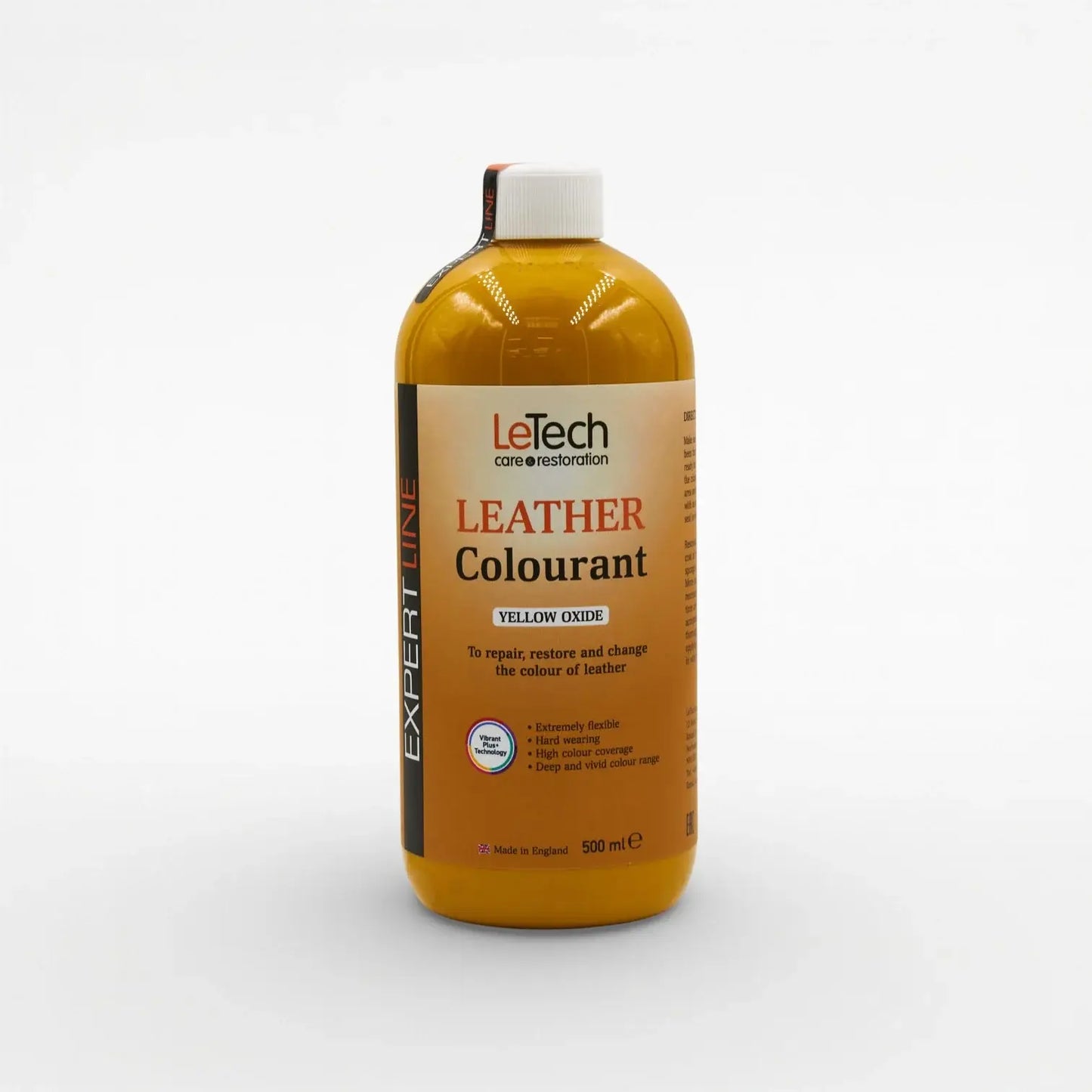 Leather Colourant - Multiple Colours Yellow Oxide 500 ml by LeTech Canada