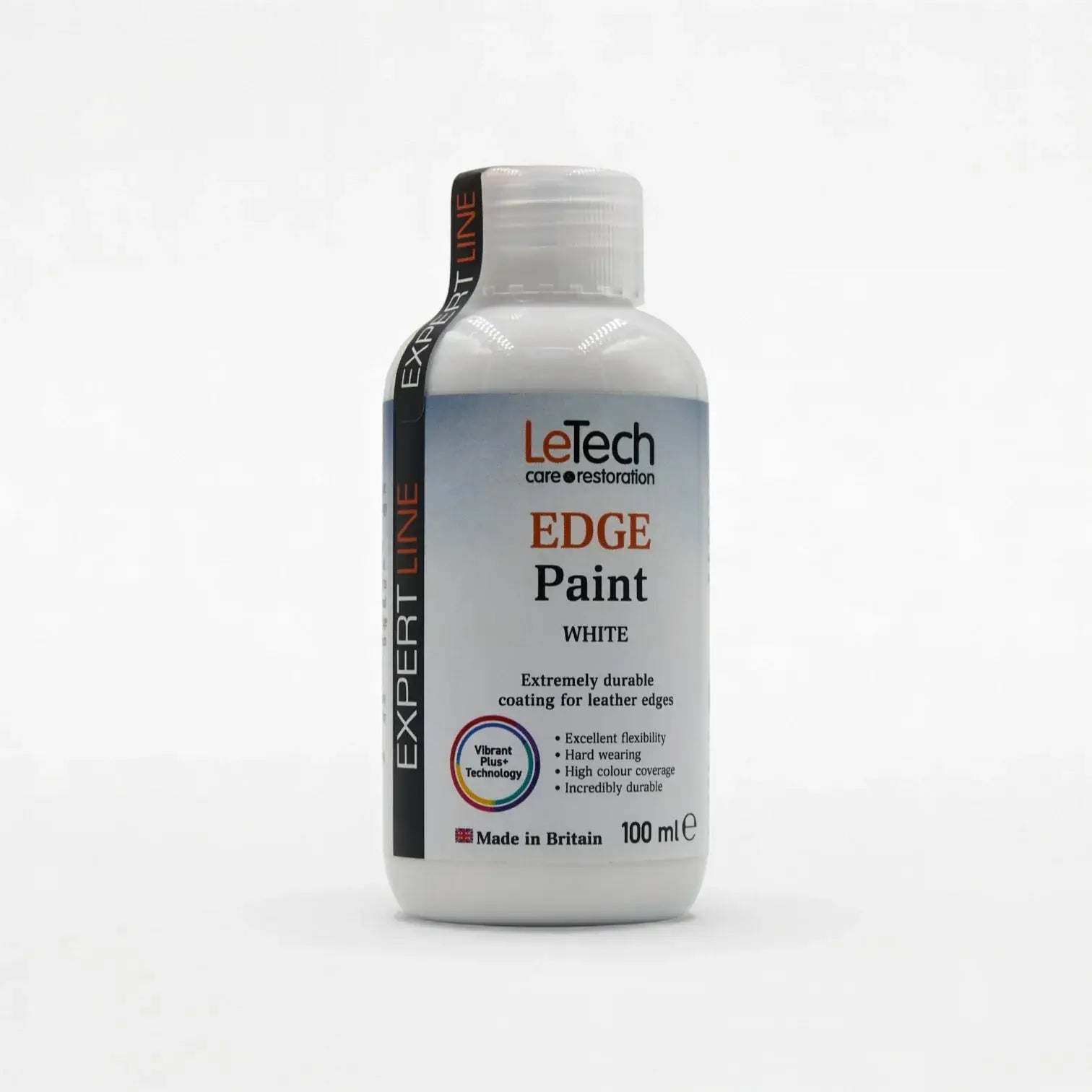 Leather Edge Paint White 100 ml by LeTech Canada