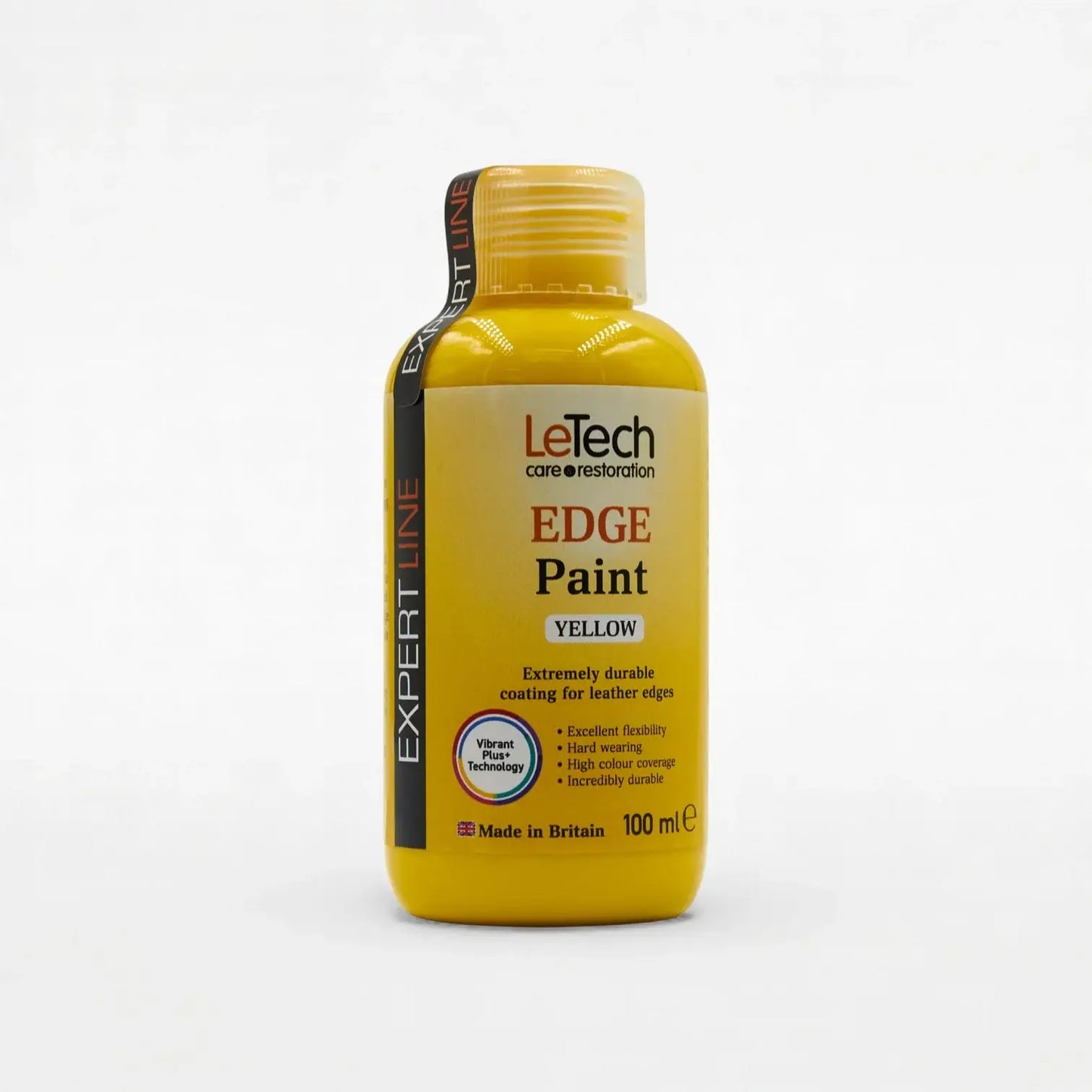 Leather Edge Paint Yellow 100 ml by LeTech Canada