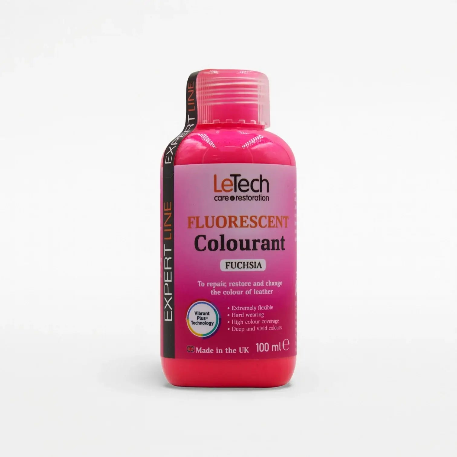 Leather Fluorescent Colourant - Multiple Colours Fuchsia 100 ml by LeTech Canada