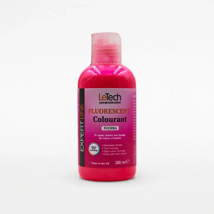 Leather Fluorescent Colourant - Multiple Colours Fuchsia 200 ml by LeTech Canada