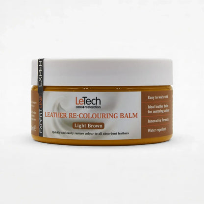 Leather Re-Colouring Balm Light Brown by LeTech Canada