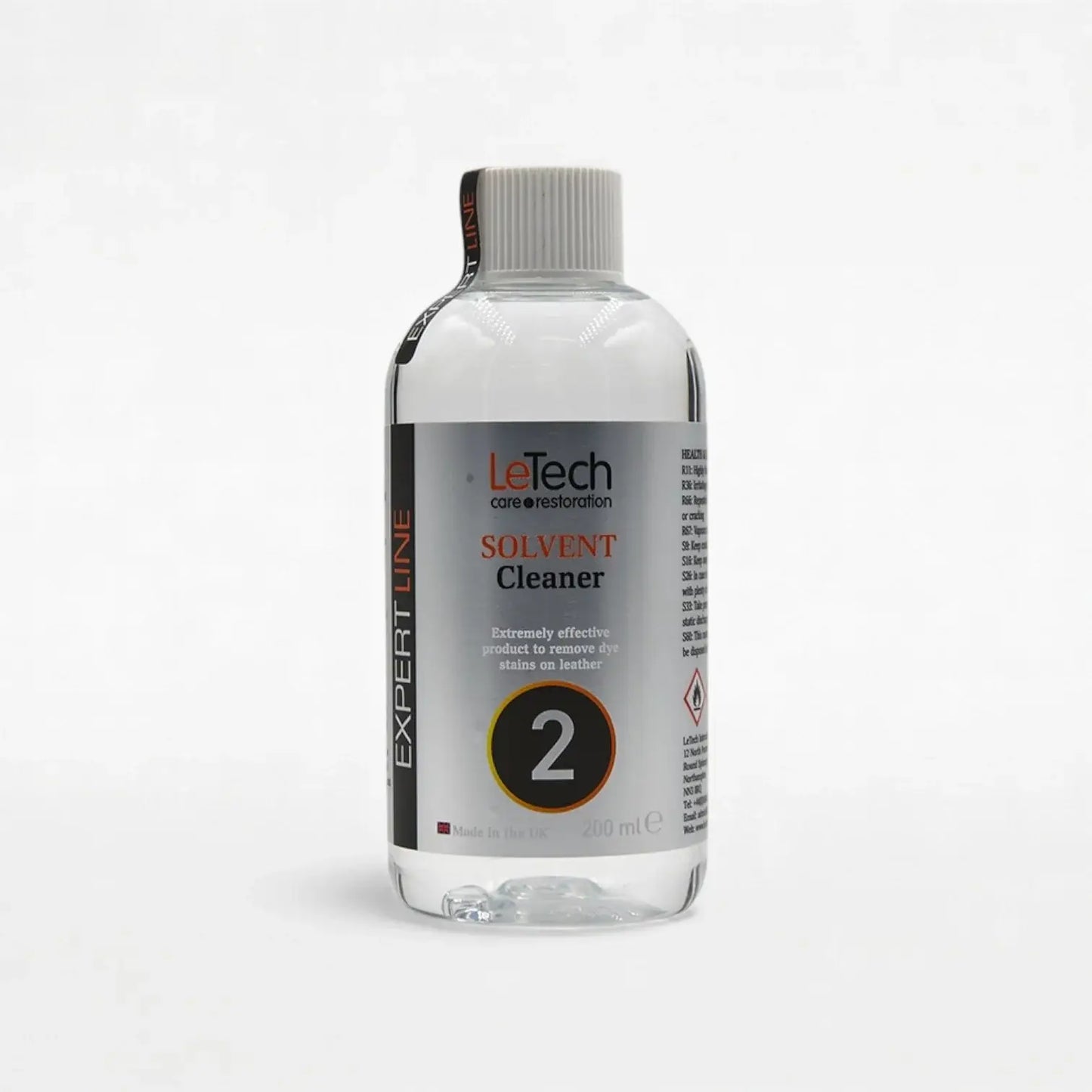 Leather Solvent Cleaner 200 ml by LeTech Canada