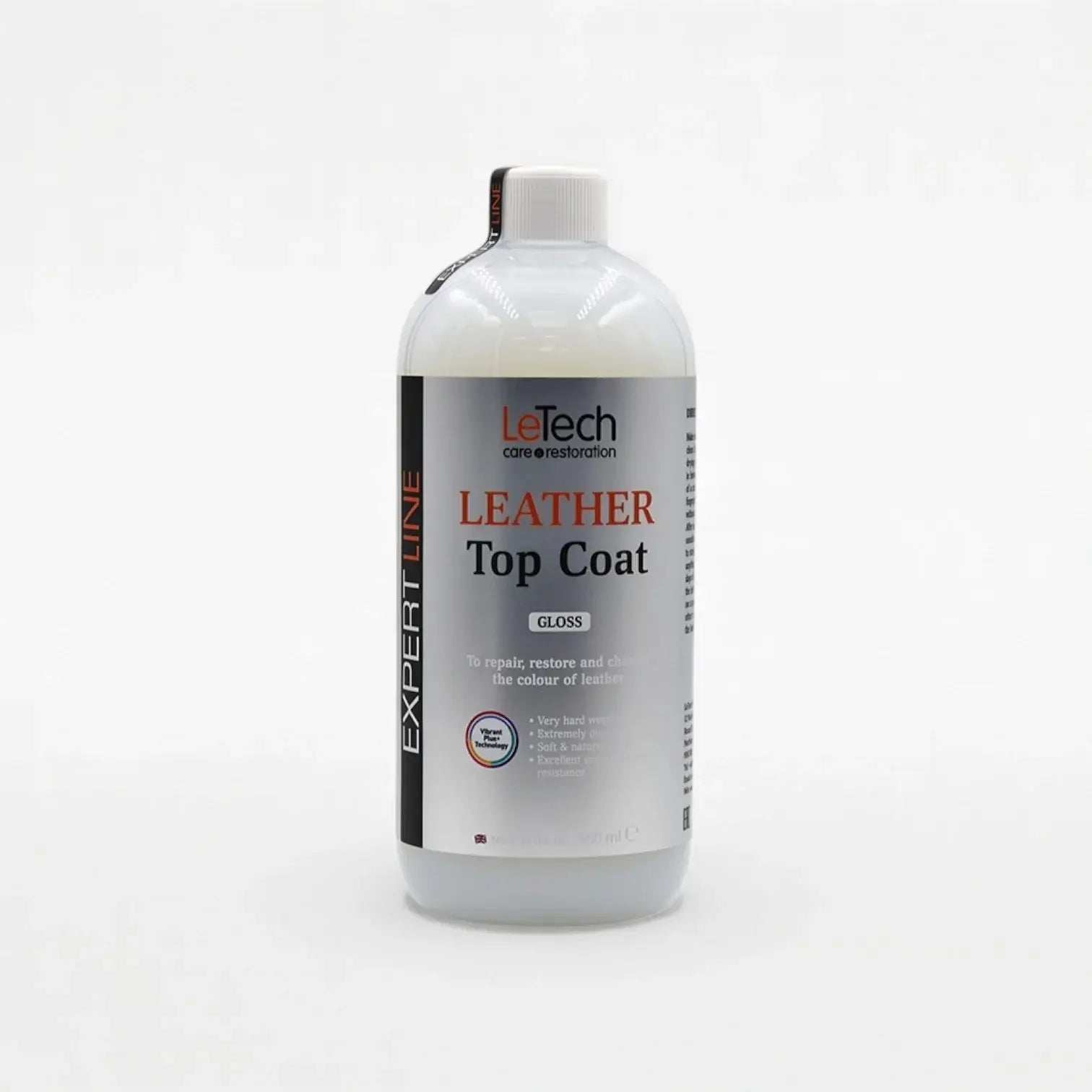Leather Top Coat Gloss 500 ml by LeTech Canada