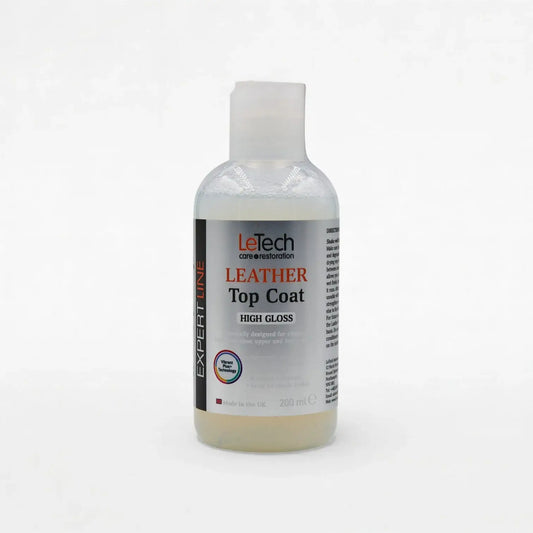 Leather Top Coat High Gloss 200 ml by LeTech Canada