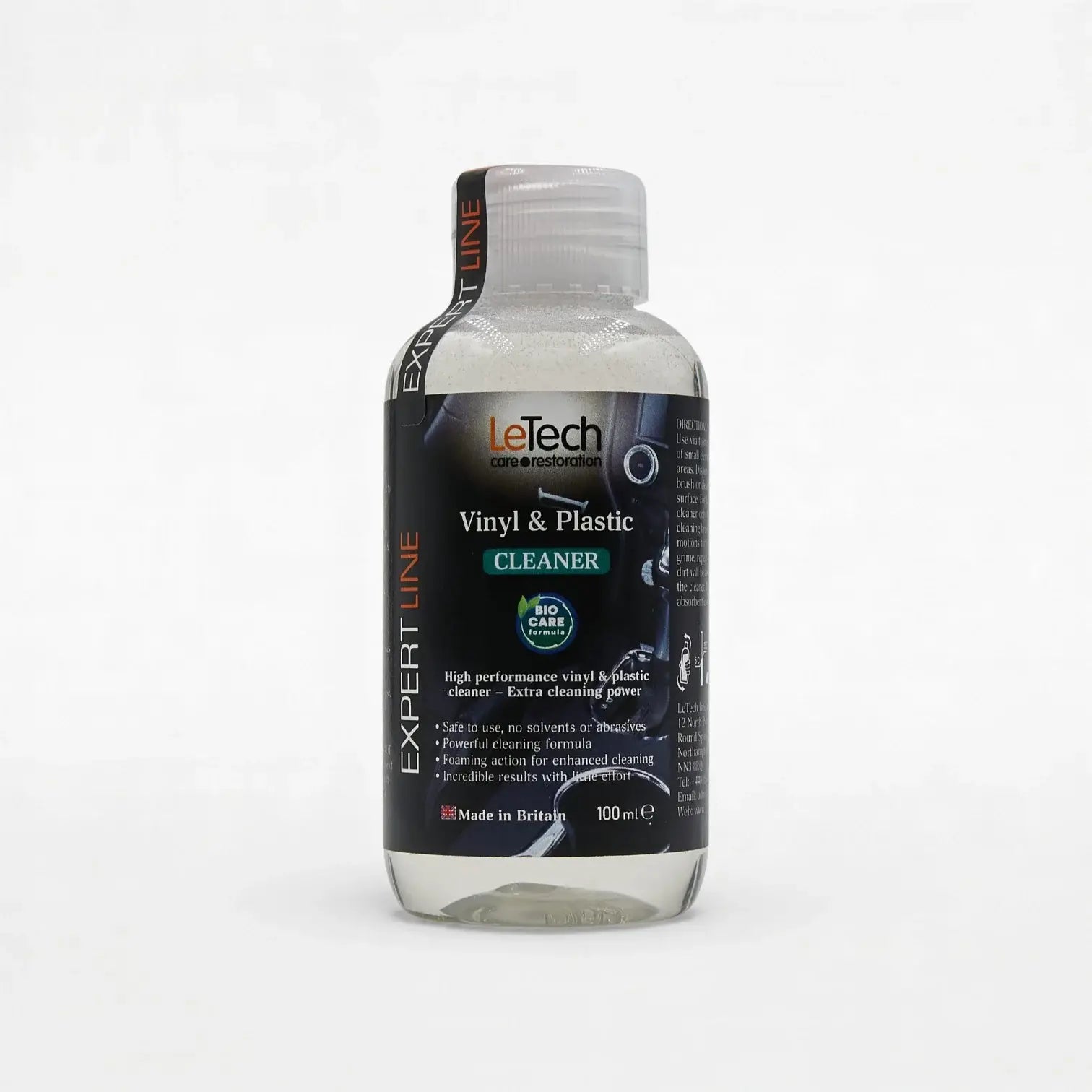 Vinyl and Plastic Cleaner 100 ml by LeTech Canada